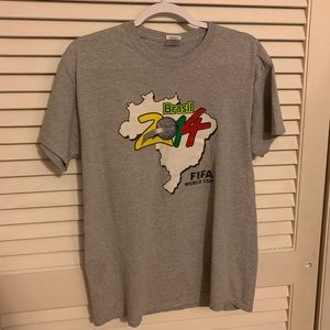 Brazil 2014 World Cup USA Shirt